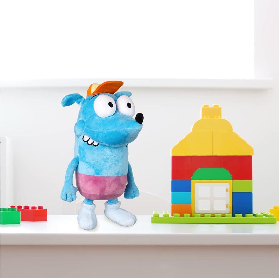 Lets Go Luna! Leo Chockers The Wombat Australian Plush Doll PBS Kids Cartoon Mighty Mojo