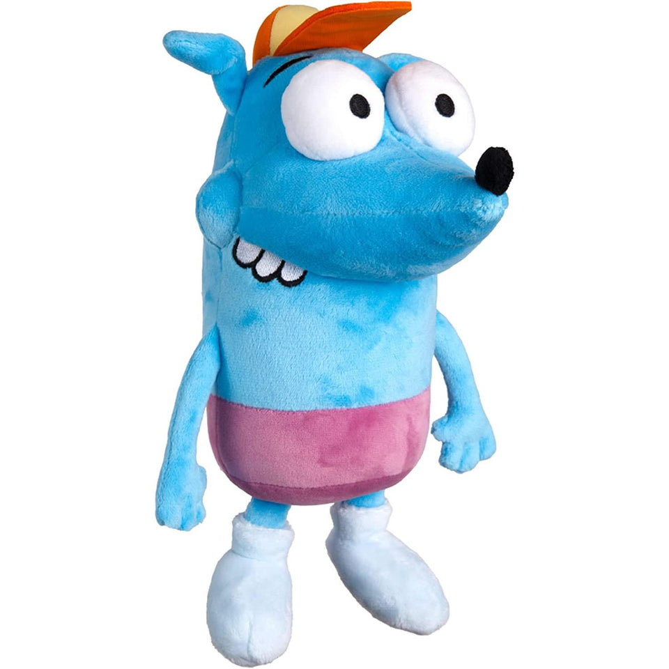 Lets Go Luna! Leo Chockers The Wombat Australian Plush Doll PBS Kids Cartoon Mighty Mojo