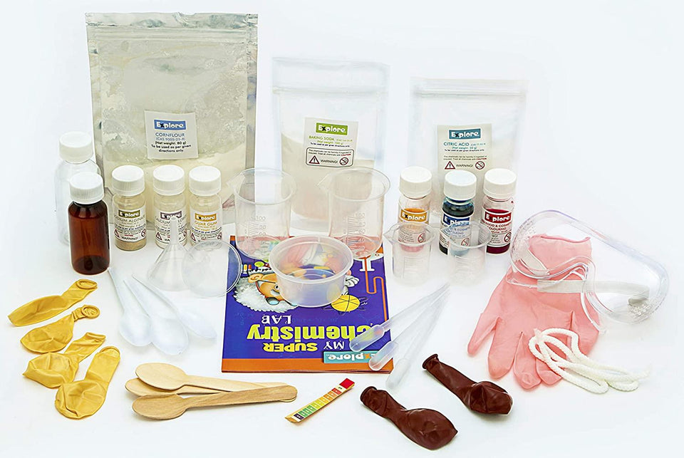 Explore STEM Learner My Super Chemistry Lab Interactive DIY Scientist Kit