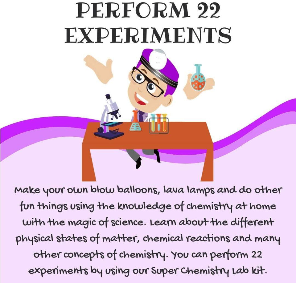 Explore STEM Learner My Super Chemistry Lab Interactive DIY Scientist Kit