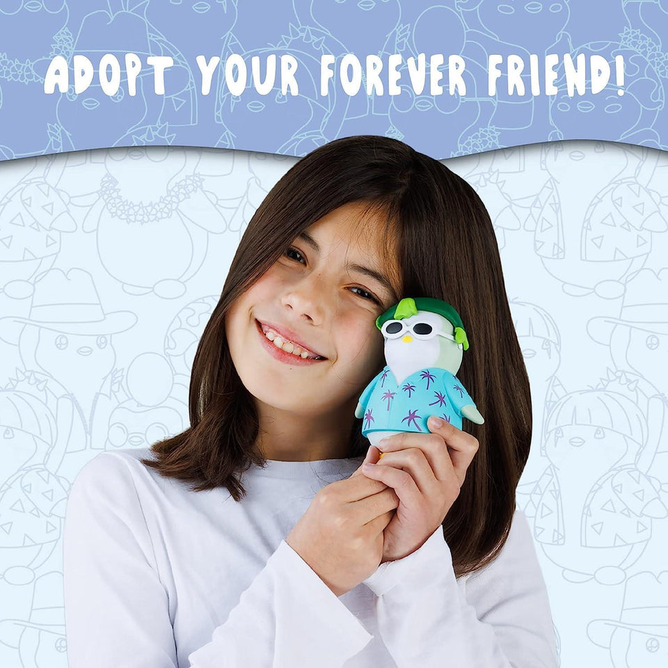 Pudgy Penguins Beach Vacation Dude Adopt Forever Friend Customize Outfits Digital NFT Figure