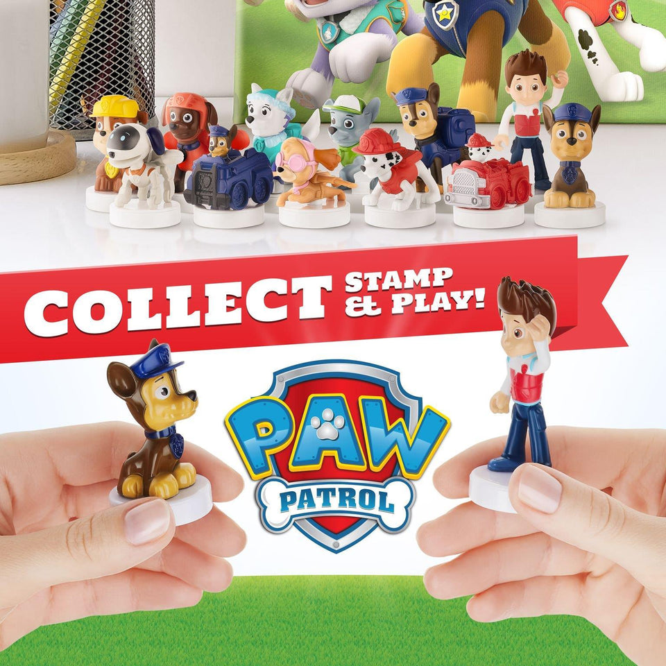 PAW Patrol Stampers 5pk Rocky Recycle Truck Marshall Skye Chase Figures PMI International