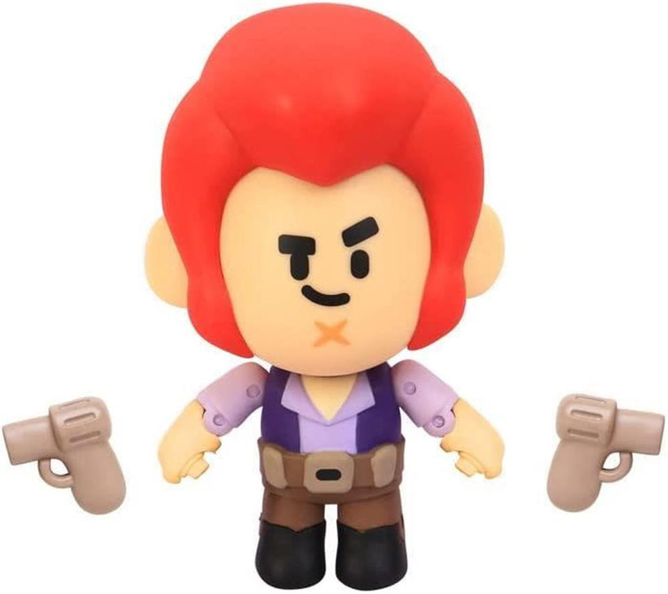 Brawl Stars Colt Cowboy with Pistols Tough Guy Brawler Action Figure PMI International