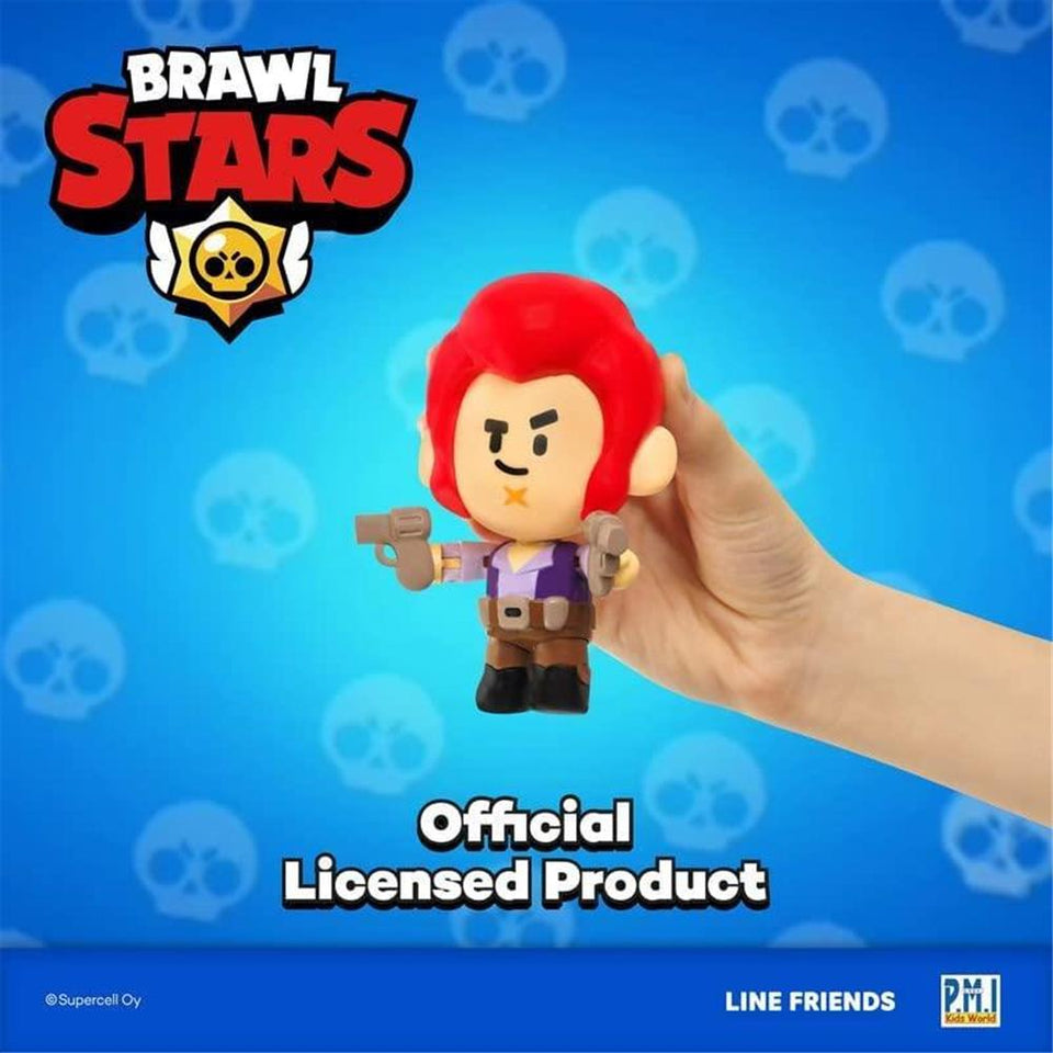 Brawl Stars Colt Cowboy with Pistols Tough Guy Brawler Action Figure PMI International