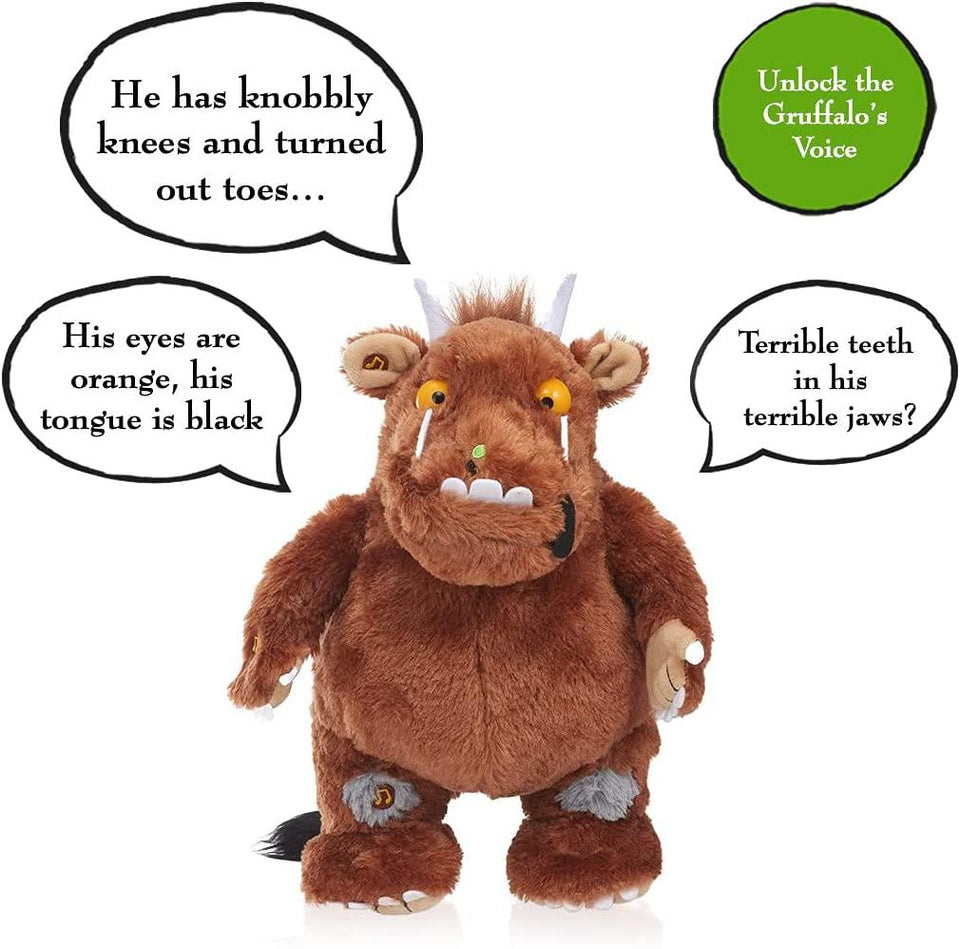 The Gruffalo Interactive Plush Talking 12" Official Julia Donaldson Soft Toy WOW! Stuff