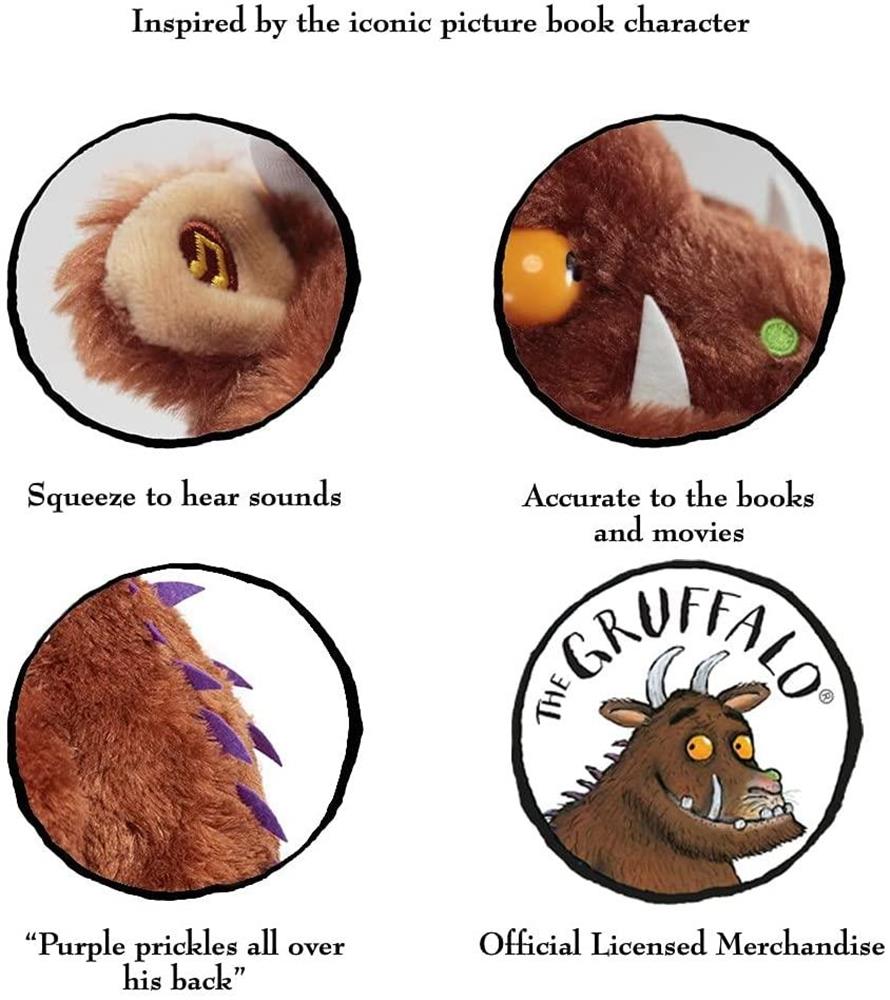 The Gruffalo Interactive Plush Talking 12" Official Julia Donaldson Soft Toy WOW! Stuff