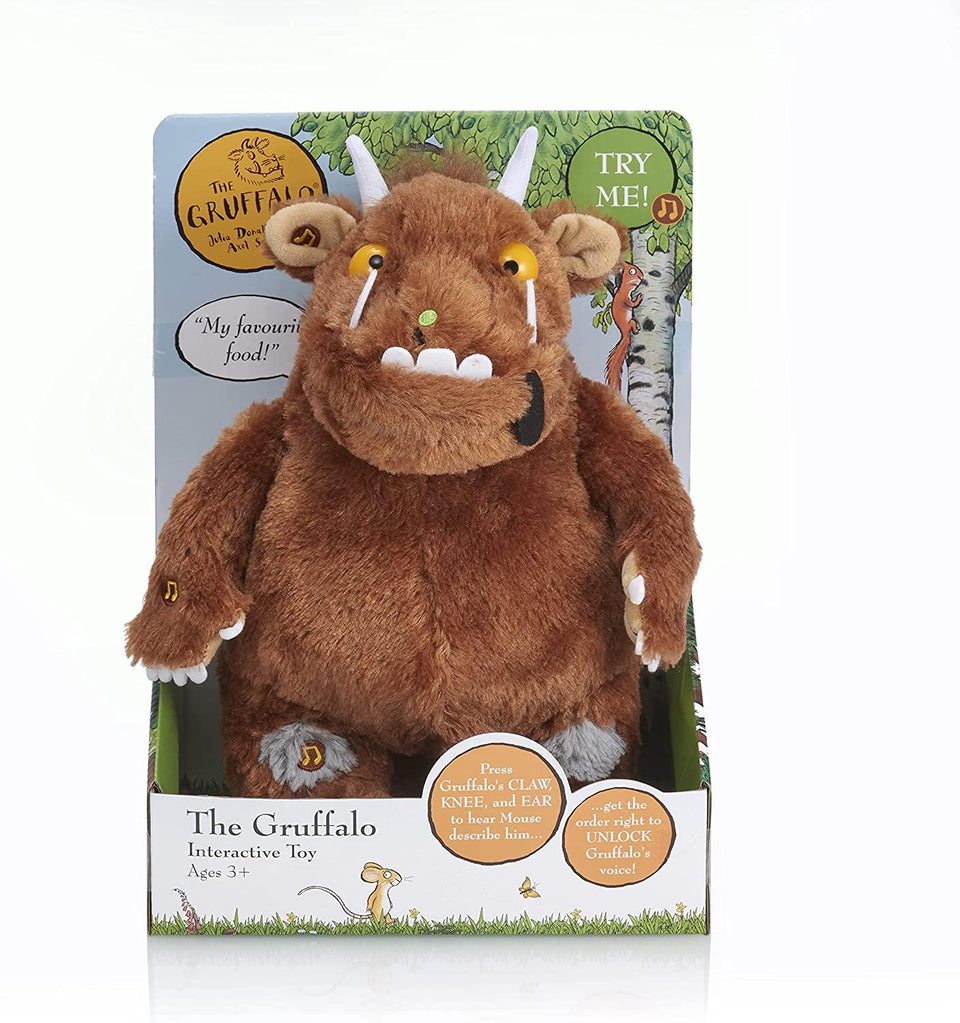The Gruffalo Interactive Plush Talking 12" Official Julia Donaldson Soft Toy WOW! Stuff