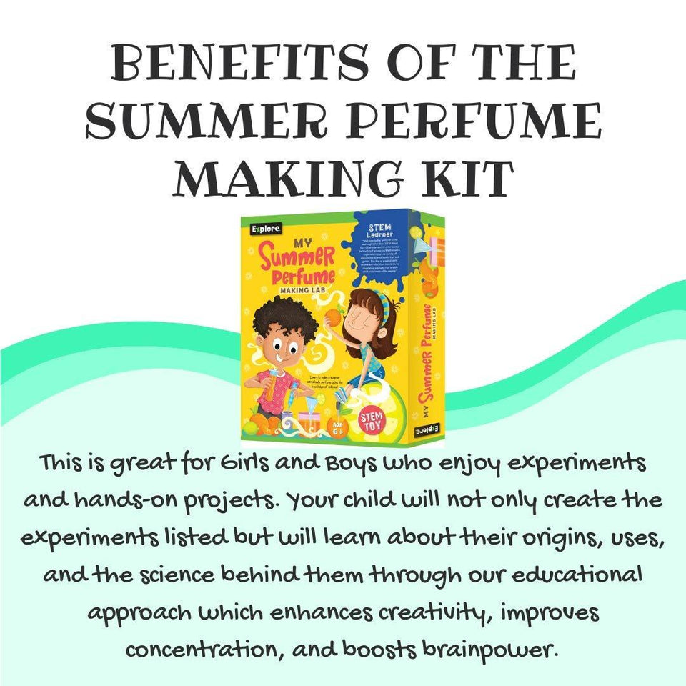 STEM My Summer Perfume Making Lab DIY Science Kit