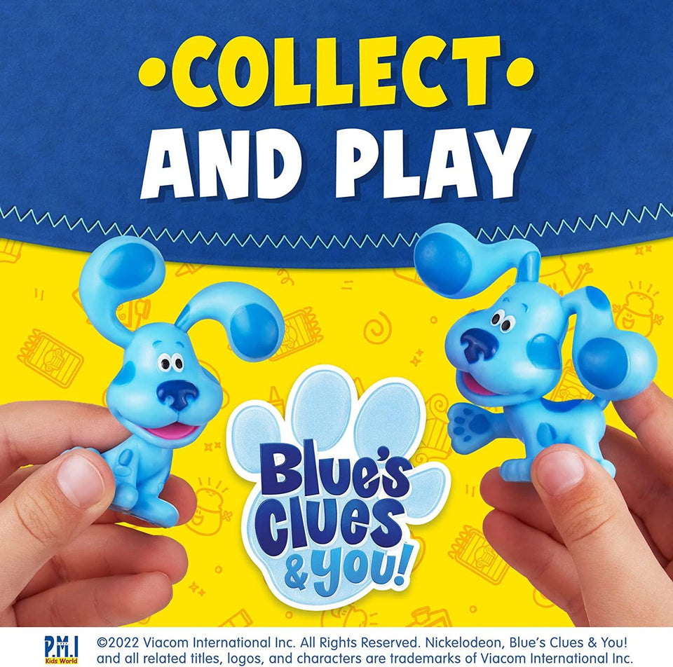 Blues Clues Pencil Toppers 5pk Sidetable Slippery Soap Tickety Tock Clock Set PMI International