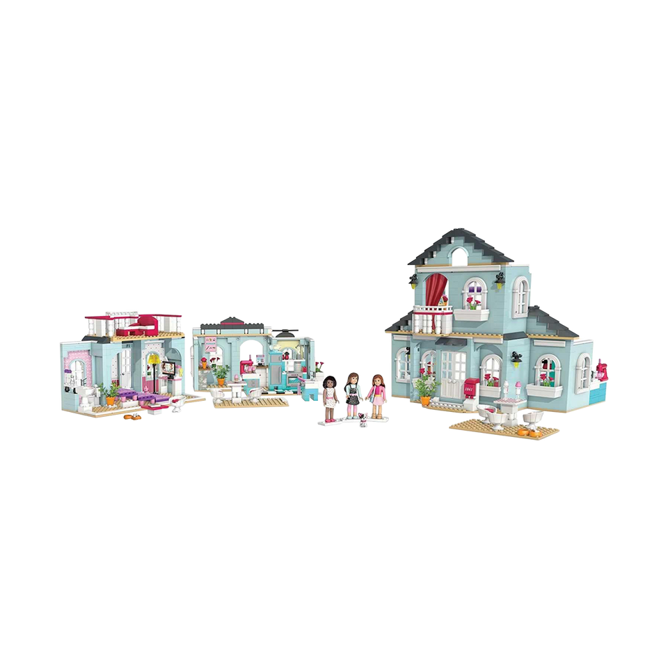 Mega Bloks American Girl Grace's 2-in-1 Buildable Play Home House Construx DPK87