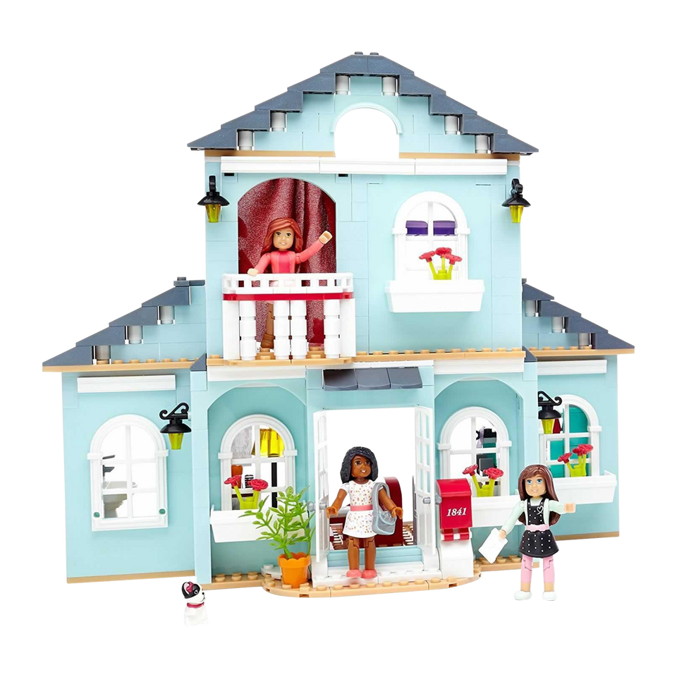 Mega Bloks American Girl Grace's 2-in-1 Buildable Play Home House Construx DPK87
