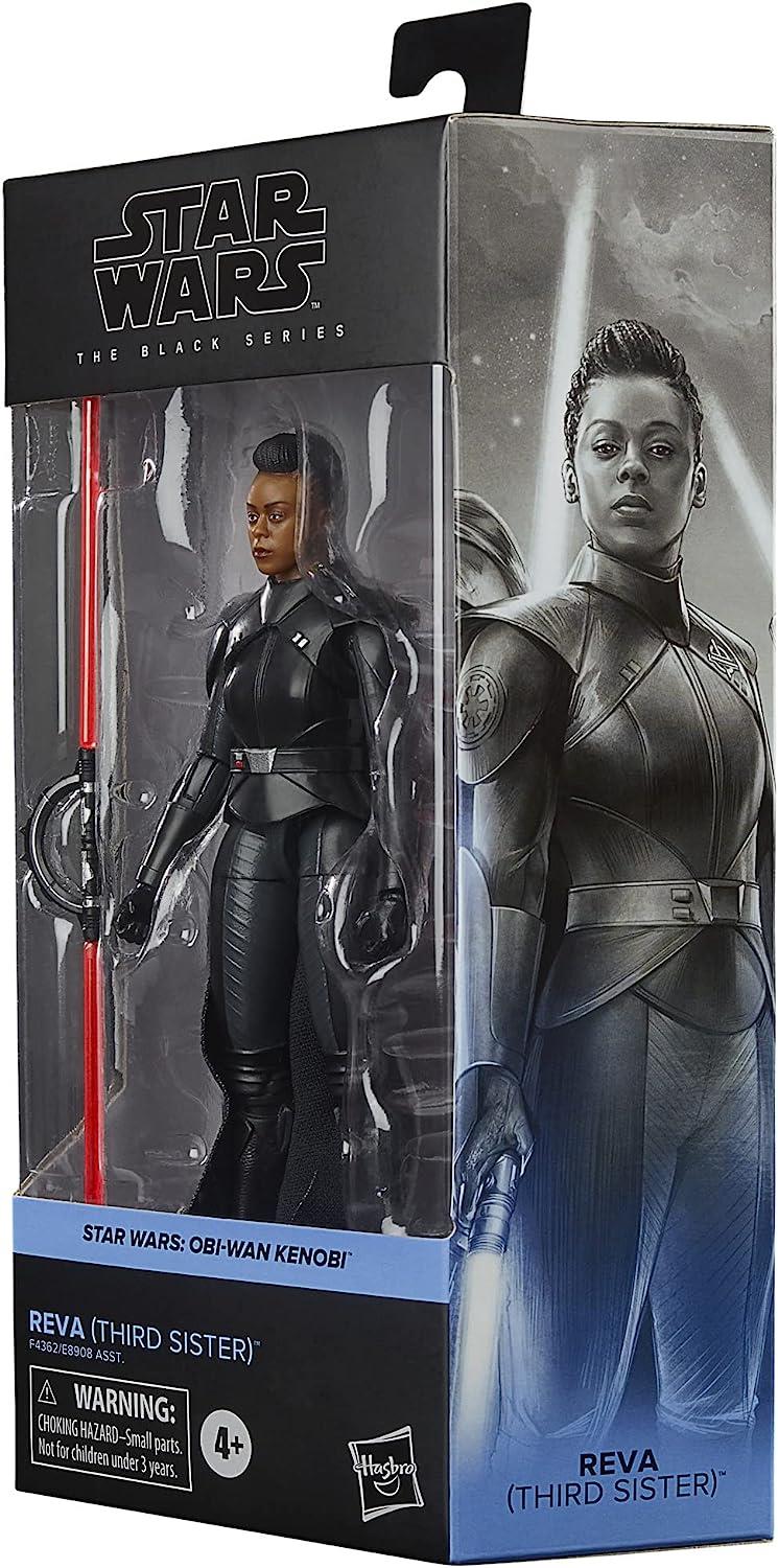 Star Wars Reva Third Sister Action Figure 6" The Black Series Obi-Wan Kenobi Show Hasbro