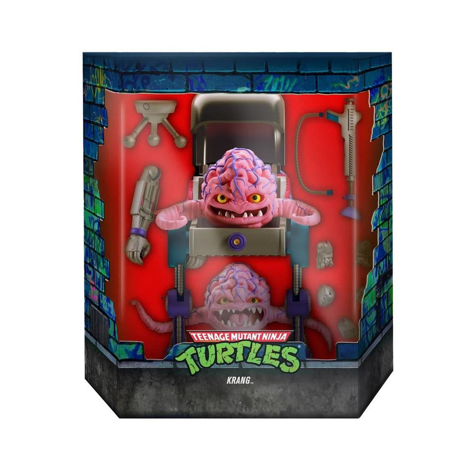 Ultimate Krang Teenage Mutant Ninja Turtles Wave 5 TMNT 7" Figure Super7