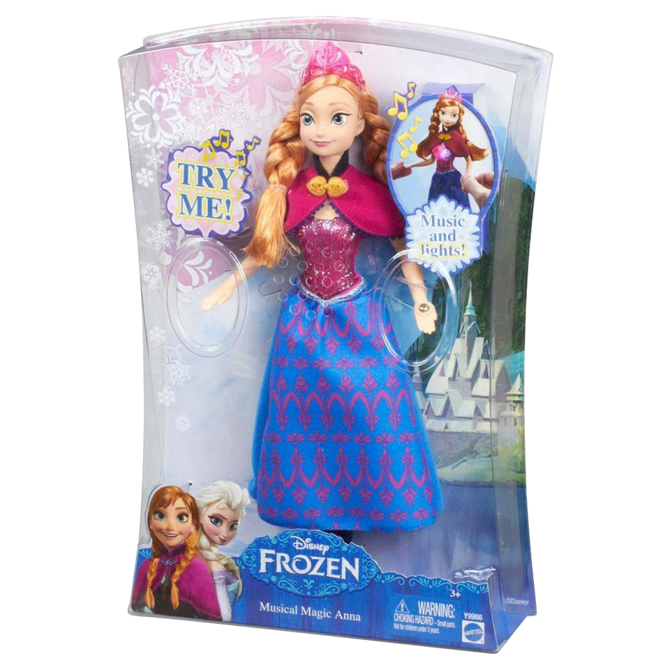 Disney Frozen Musical Magic Anna Doll Princess Collection Series