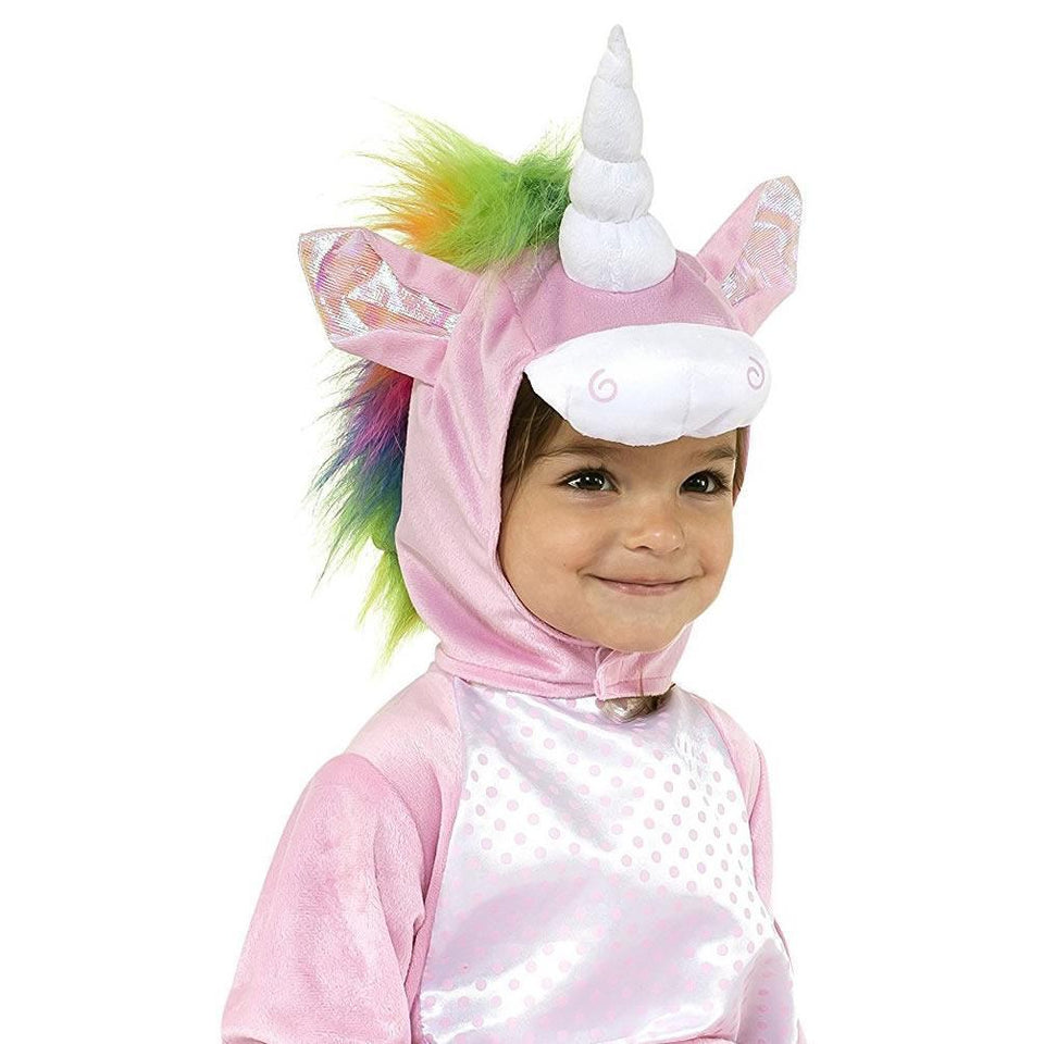 Unicorn Baby Costume Pink size 6-12 MO Noahs Ark Newborn Jumpsuit Rubie's