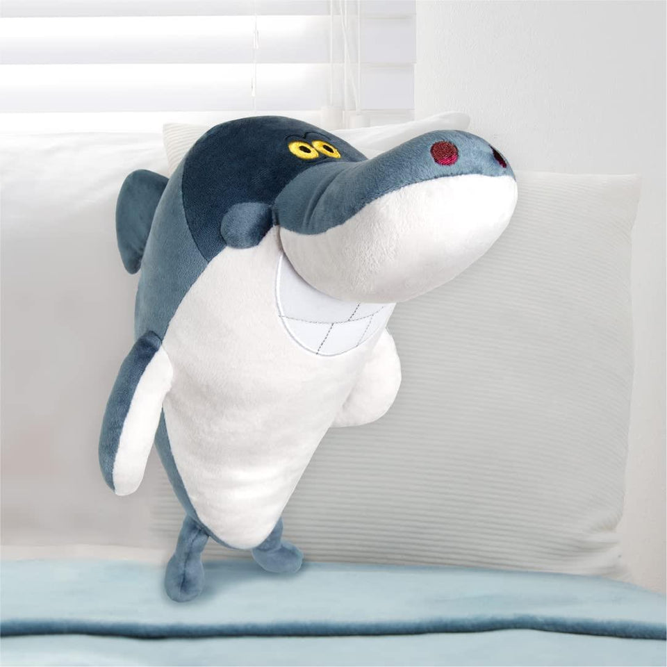 Zig & Sharko Sharko The Great White Shark Plush Doll Animated TV Series Character Mighty Mojo