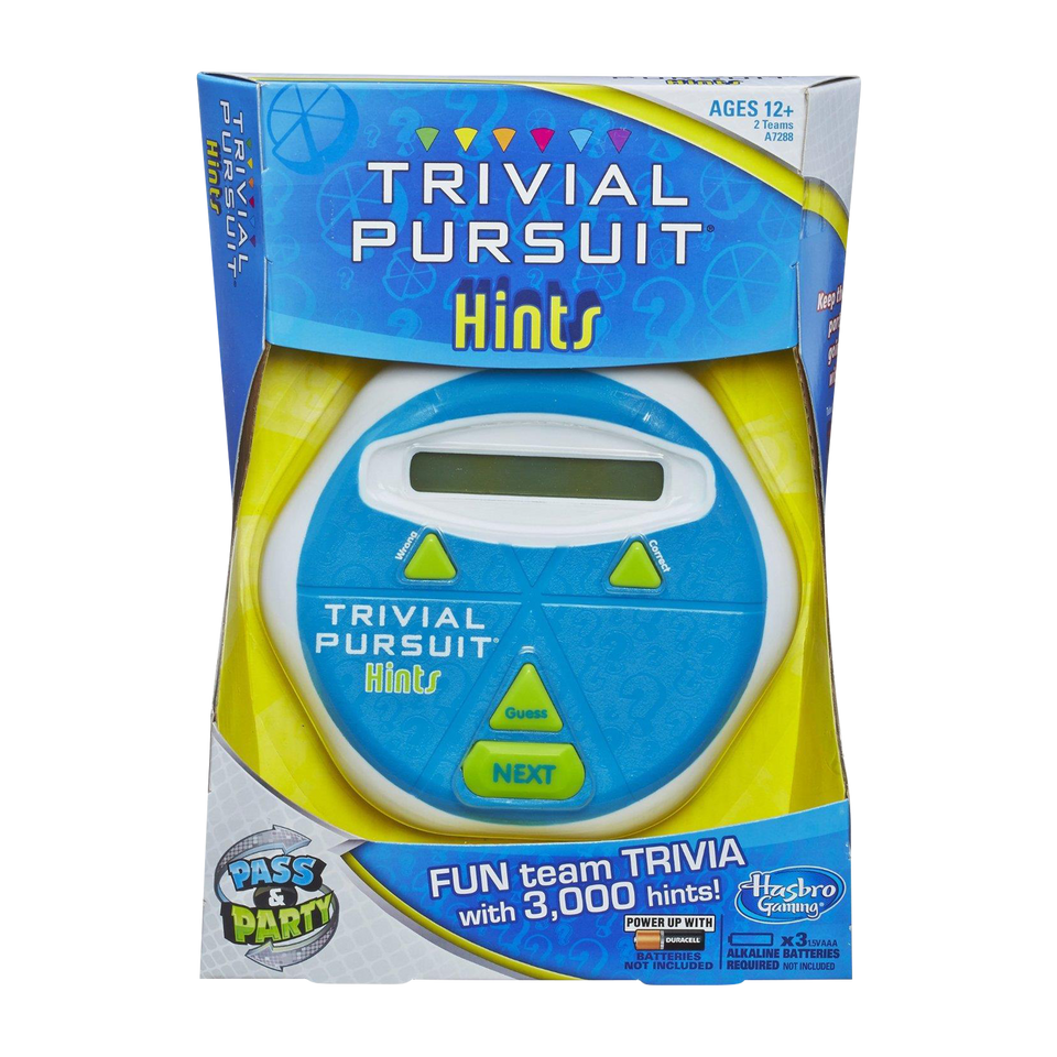 Trivial Pursuit Hints - Electronic Game
