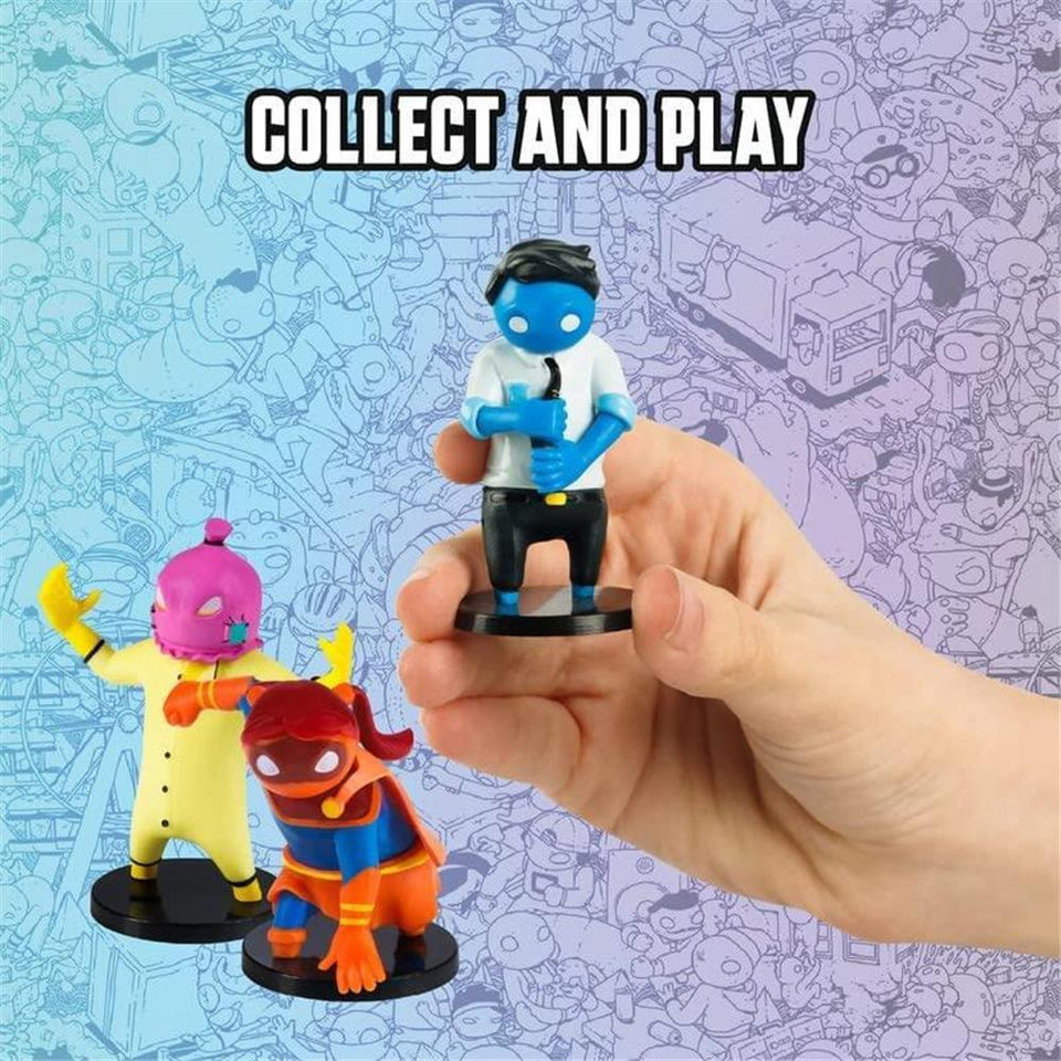 Gang Beasts Character Figures 12pk Red Cat Superhero Blue Bear Green Dragon PMI International