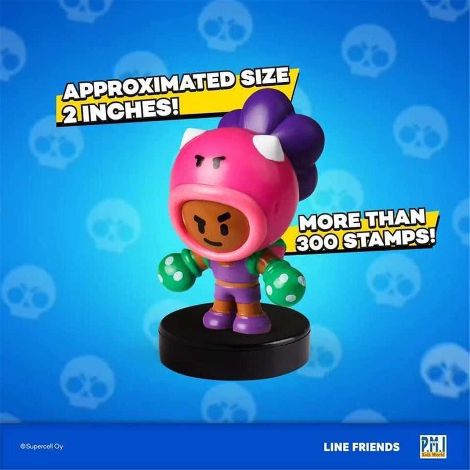 Brawl Stars Stampers 12pk Party Decor Cake Topper Video Gamer Gift Set PMI International