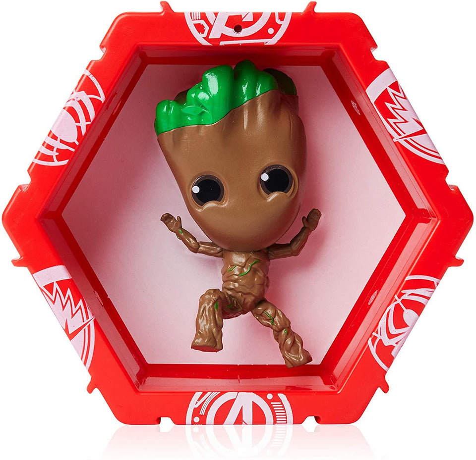 WOW Pods Marvel Avengers Groot Swipe Light-Up Connect Figure Collectible