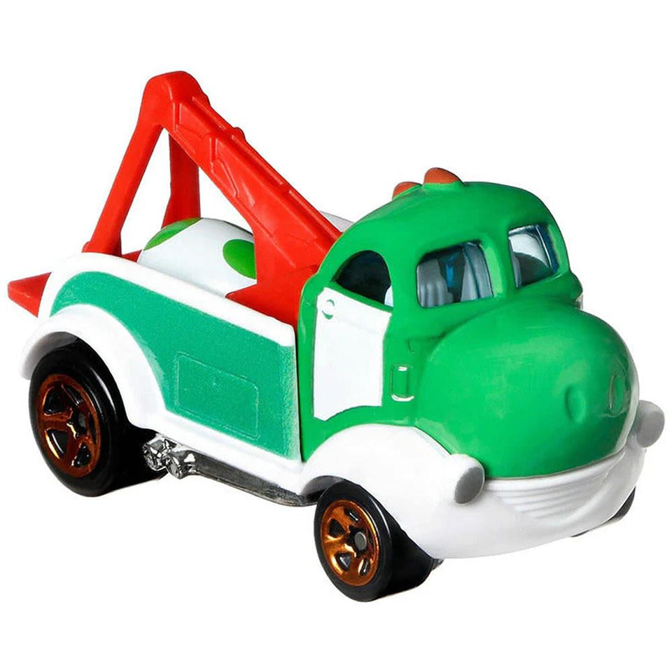 Hot Wheels Super Mario Character Cars 5pk Luigi Peach Yoshi Bowser Nintendo Mattel