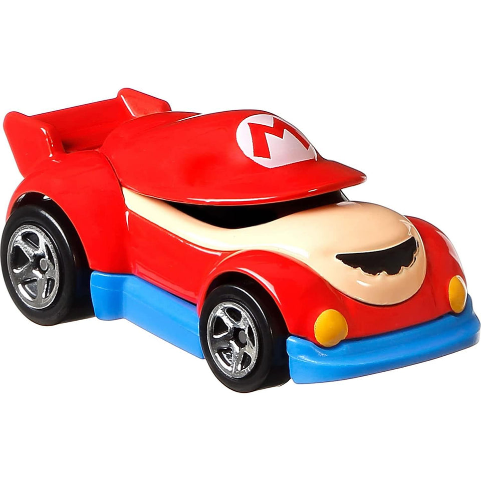 Hot Wheels Super Mario Character Cars 5pk Luigi Peach Yoshi Bowser Nintendo Mattel
