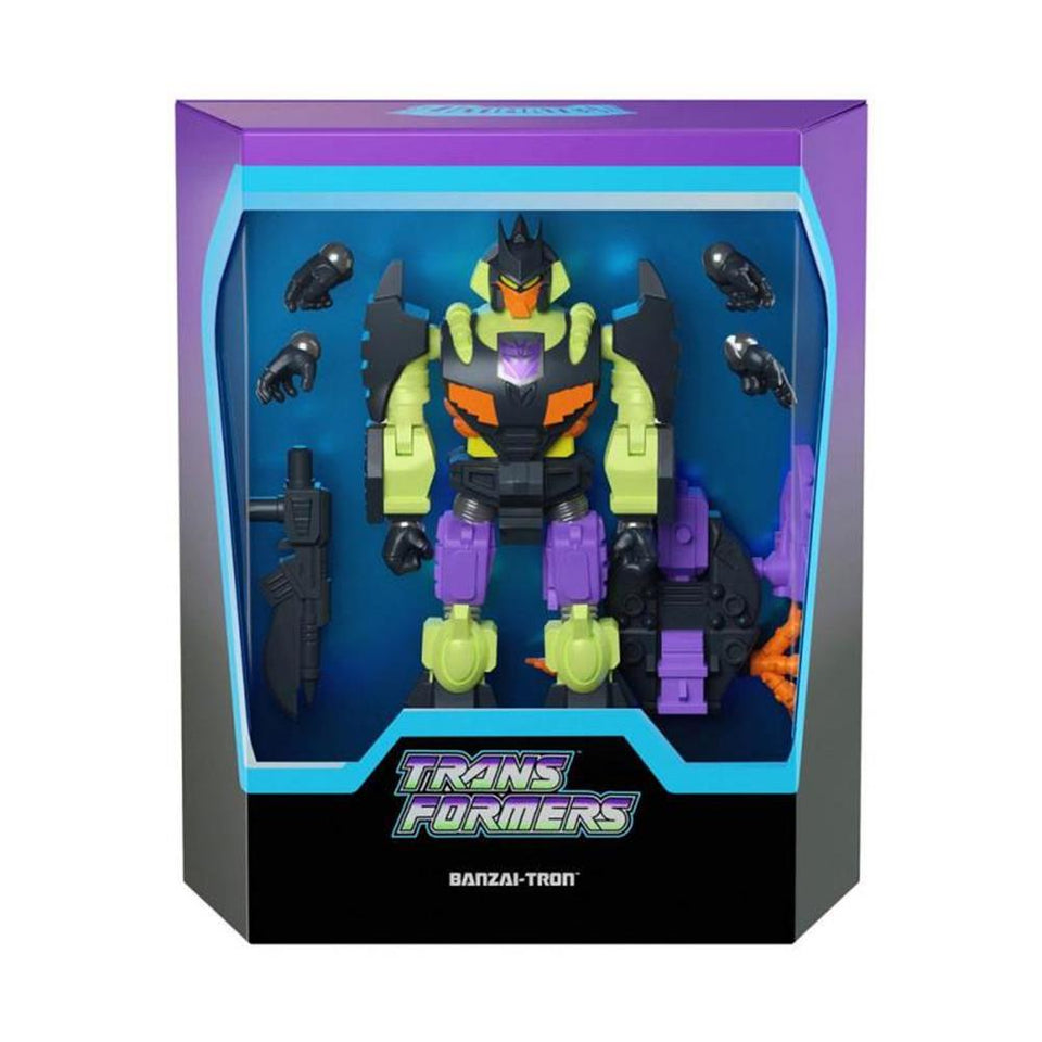 Transformers Ultimate Banzai-Tron Wave 1 90s Master Banzaitron Super7