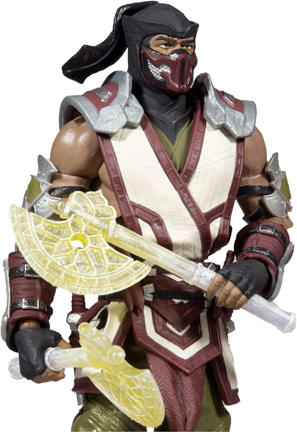 Mortal Kombat 11 Sub Zero vs Shao Khan 2pk Moving Parts Posable Figures McFarlane Toys