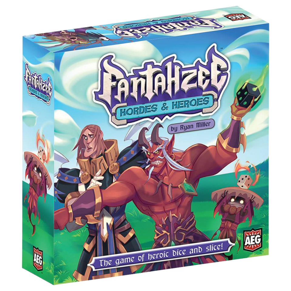 Fantahzee Hordes & Heroes Board Game Ryan Miller Defeat Boss Monsters