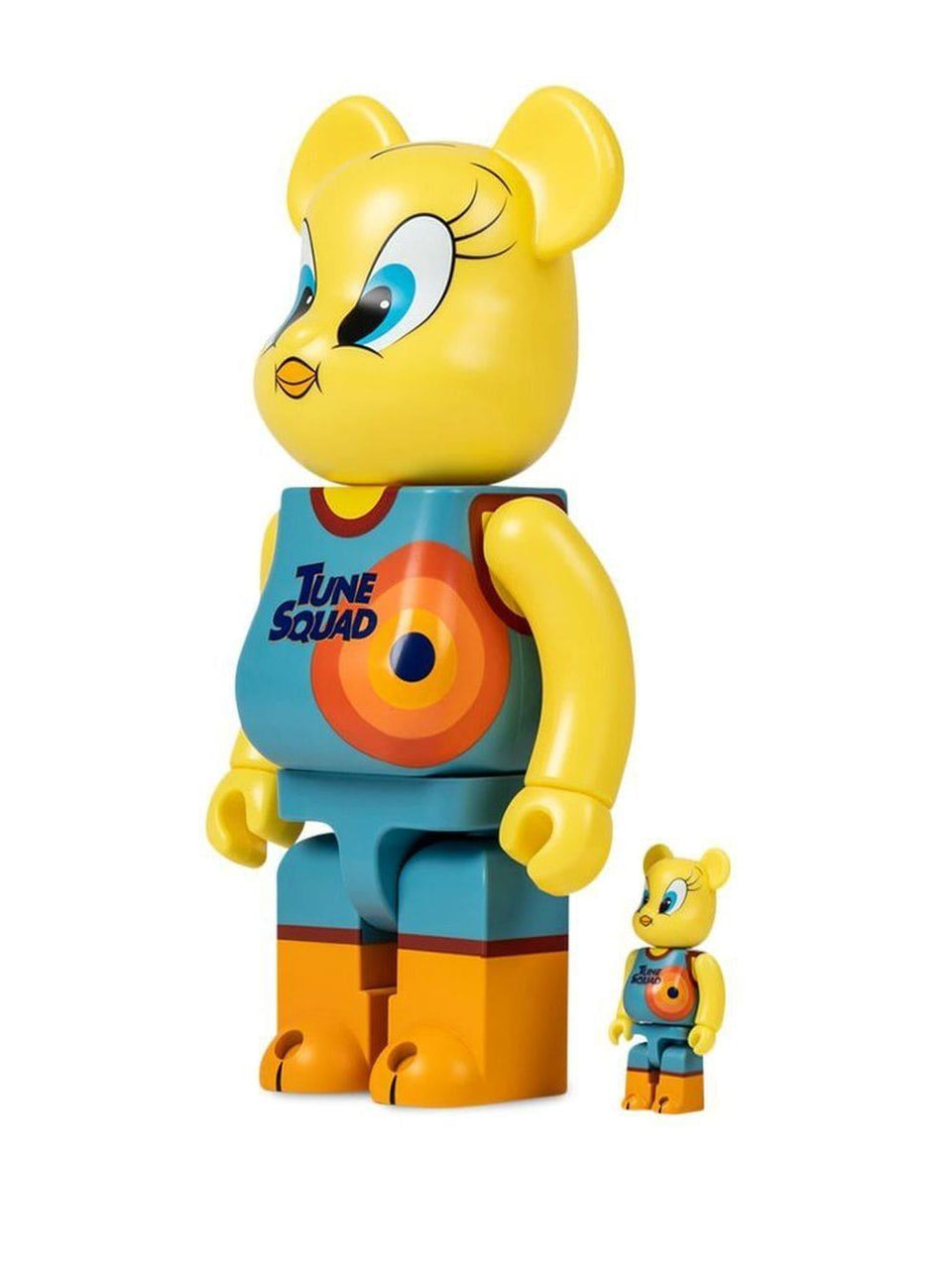 Space Jam New Legacy Tweety Be@rbrick 100% & 400% Figures Looney Tunes Medicom Toy