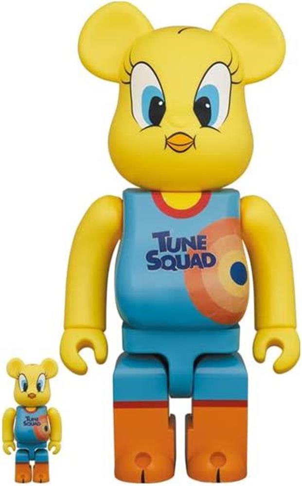 Space Jam New Legacy Tweety Be@rbrick 100% & 400% Figures Looney Tunes Medicom Toy