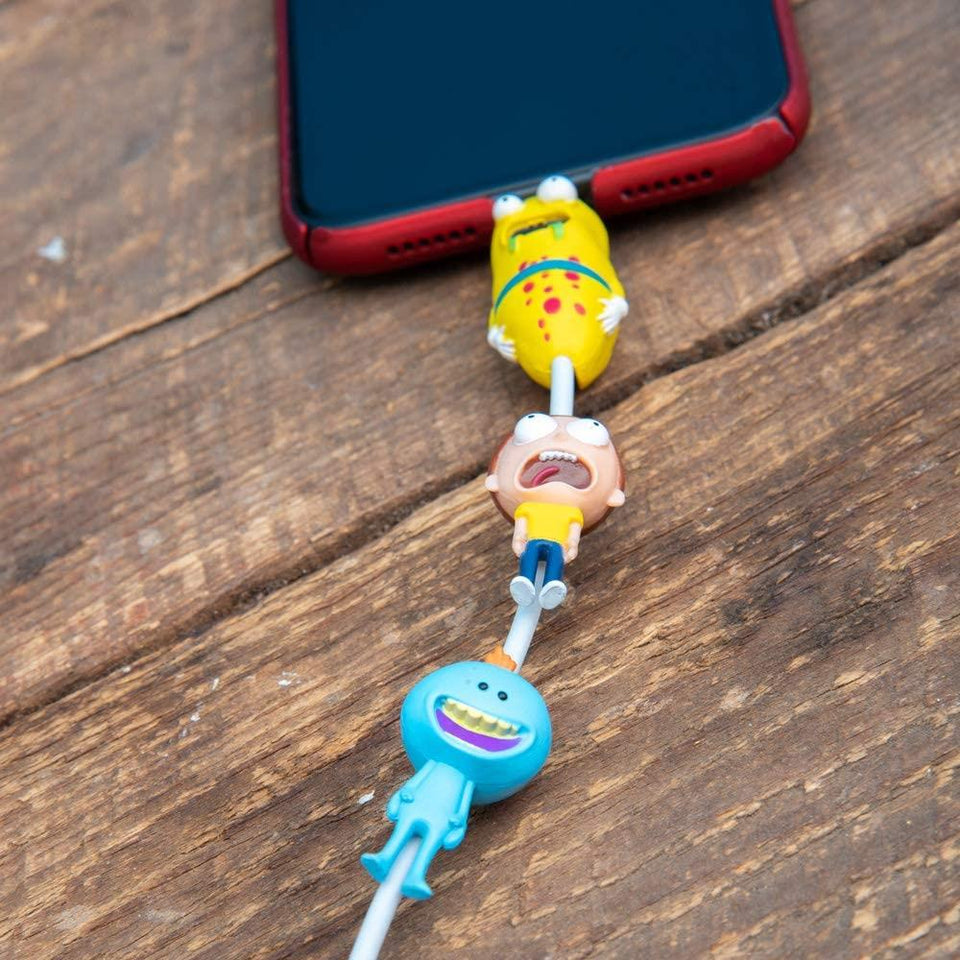Rick & Morty K-Blings 3-pack Cable Protectors Personalize Adult Swim