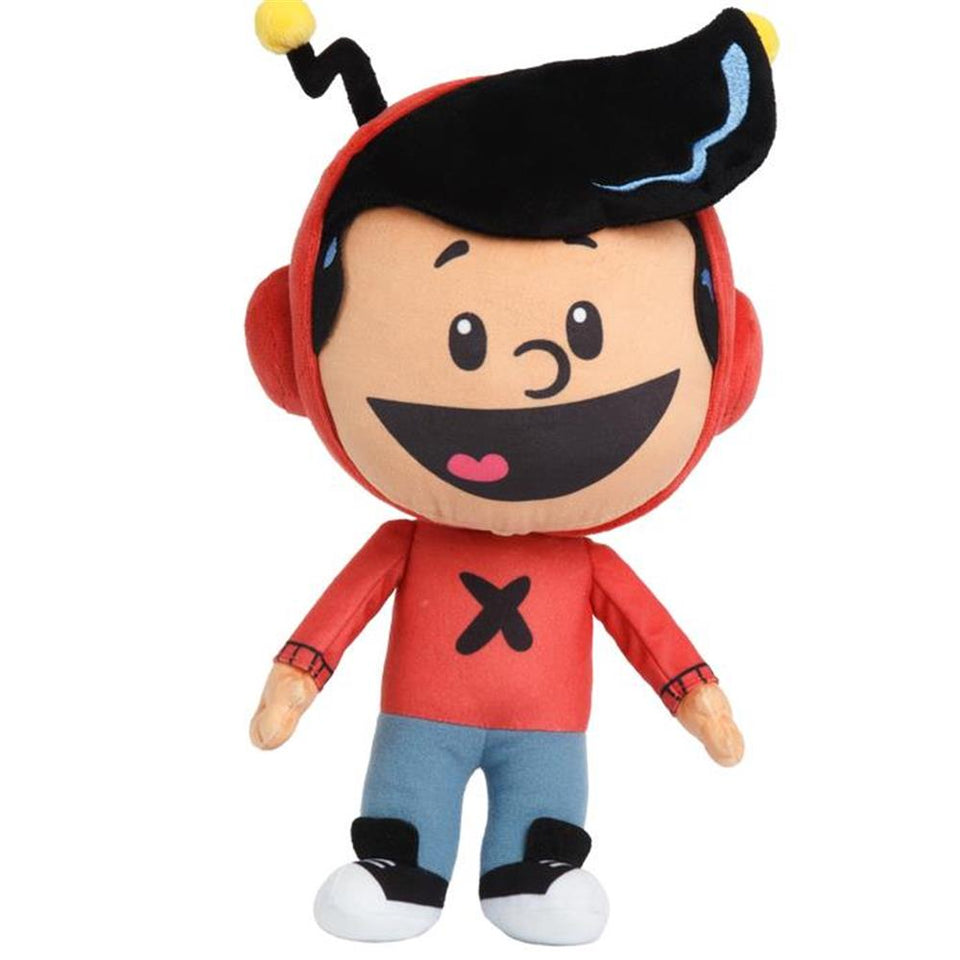 Xavier Riddle and The Secret Museum Plush Dolls Yadina Brad PBS Show Set Mighty Mojo