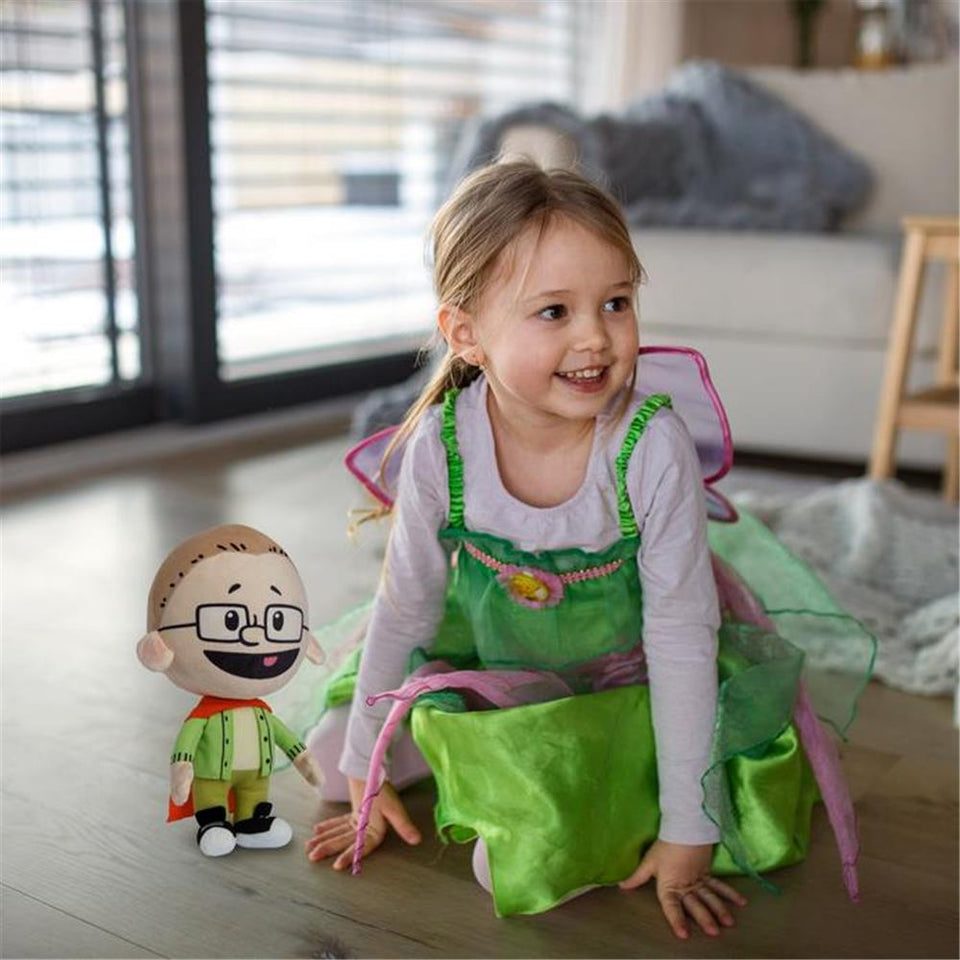 Xavier Riddle and The Secret Museum Plush Dolls Yadina Brad PBS Show Set Mighty Mojo