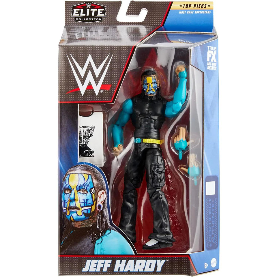 WWE Jeff Hardy Elite Collection Wrestler Engima Superstar Action Figure Mattel