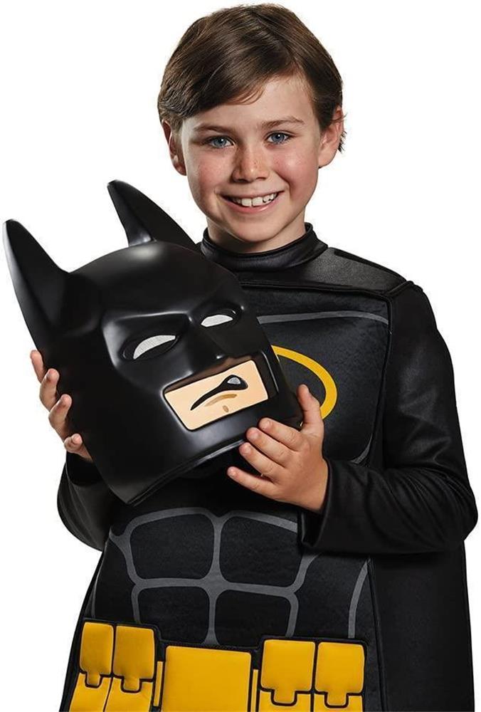 Batman Lego Movie Classic Boys size S 4/6 Costume DC Universe Disguise