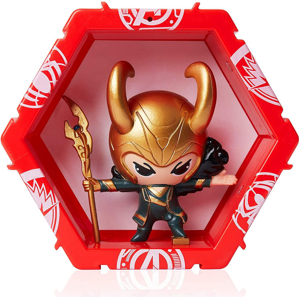 WOW Pods Marvel Loki Swipe Light-Up Connect Figure Collectible