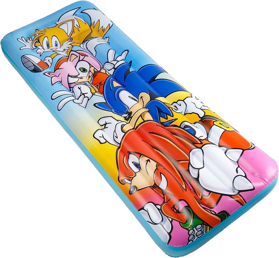 Sonic The Hedgehog Inflatable Pool Float 67" Licensed Game Character Mighty Mojo