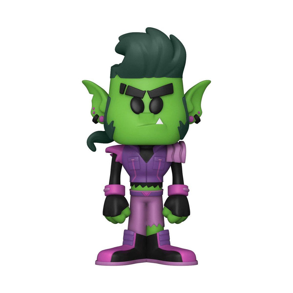 Funko Soda Teen Titans Metal Beast Boy Limited Vinyl Figure