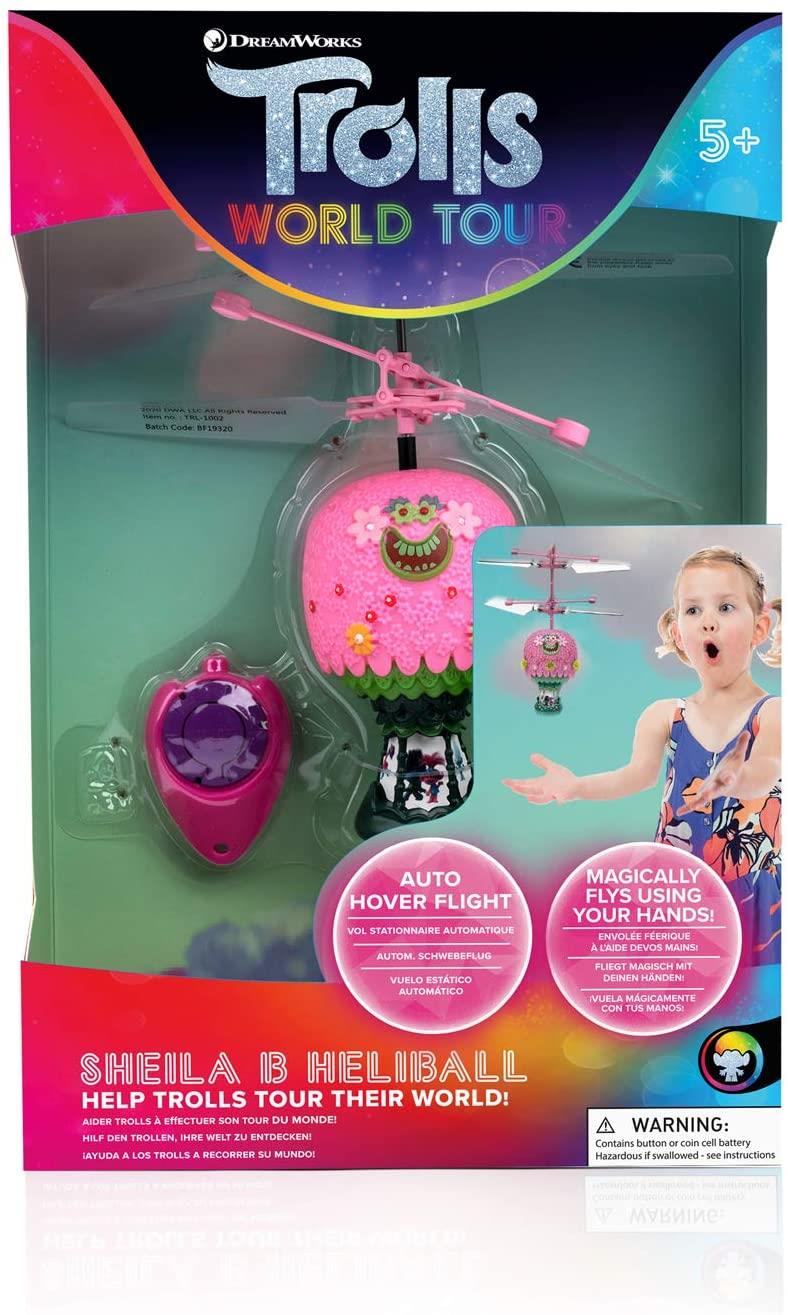 Trolls World Tour Hot Air Balloon Shelia B Heliball RC Hover Flying Ball WOW! Stuff