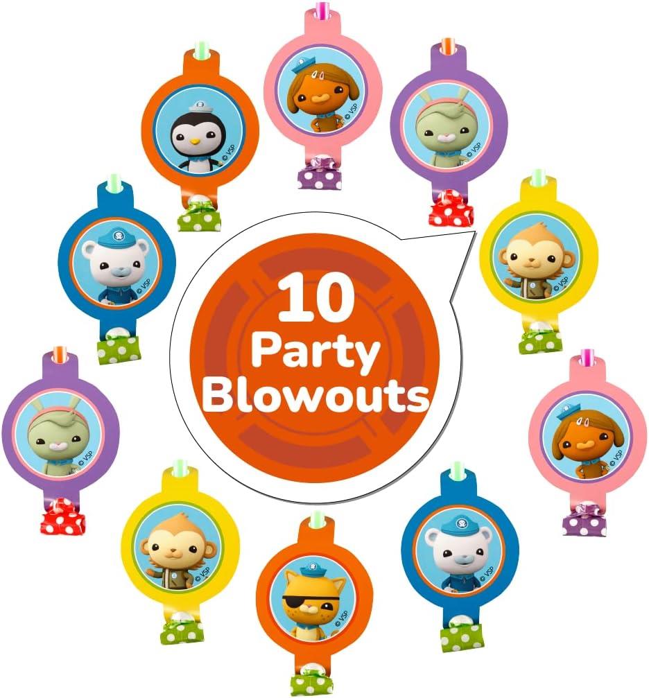 Octonauts Above & Beyond Party in a Box Kit 100+ pcs Balloon Utensils Decorations Stickers Mighty Mojo