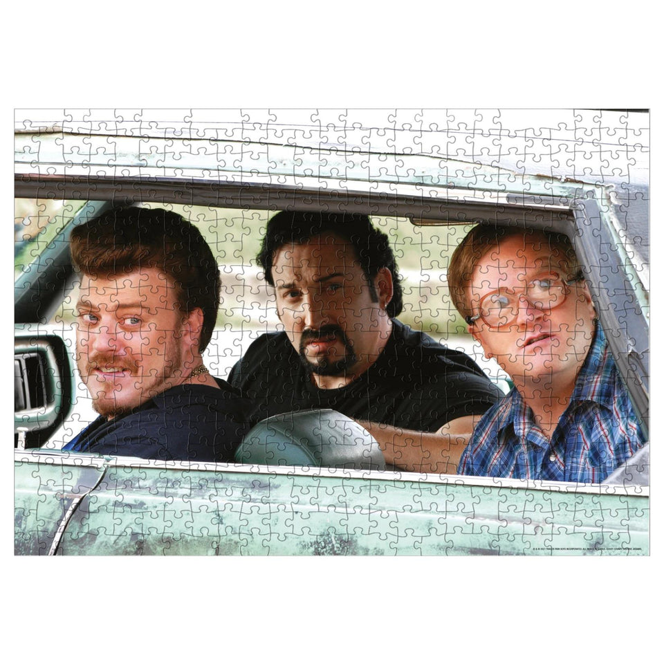 Trailer Park Boys Chrysler 420pc Ricky Julian Bubbles Jigsaw Chunky Puzzle TV Series Character Mighty Mojo