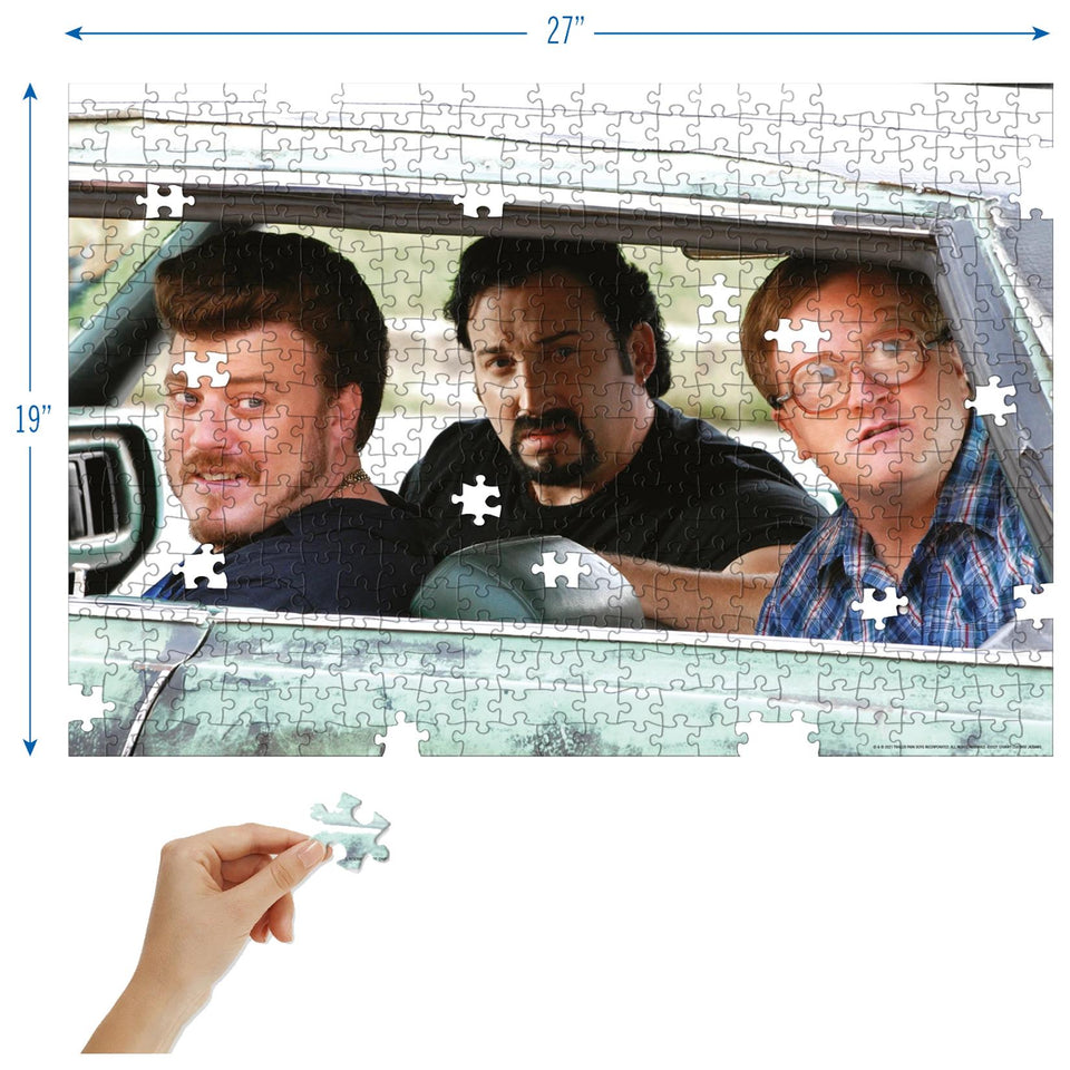 Trailer Park Boys Chrysler 420pc Ricky Julian Bubbles Jigsaw Chunky Puzzle TV Series Character Mighty Mojo