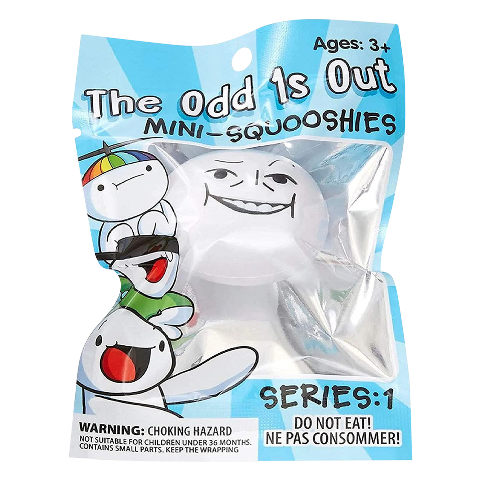 The Odd 1s Out Mini Squooshies 3-Pack Series 1 Random Figure Set