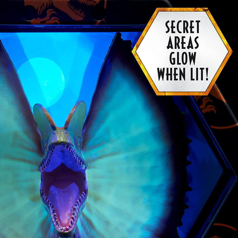 WOW Pods Dilophosaurus Dinosaur Jurassic World Dominion Light-Up Figure WOW! Stuff