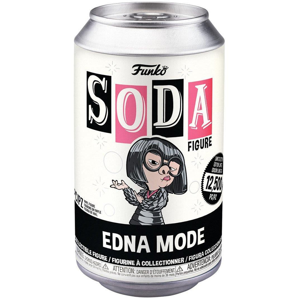 Funko Soda Incredibles Edna Marie E Mode Disney Pixar Limited Edition Figure