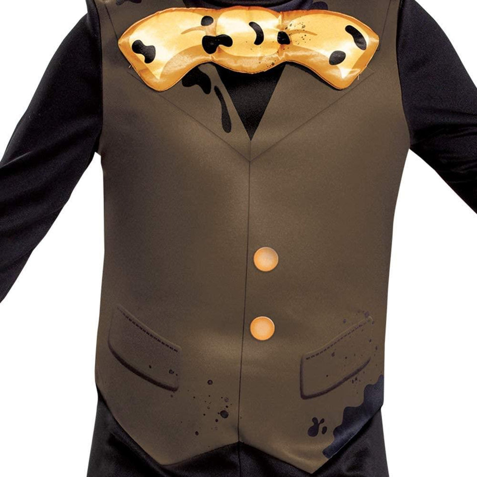 Bendy and The Dark Revival Classic size S 4/6 Boys Costume Game Character Disguise