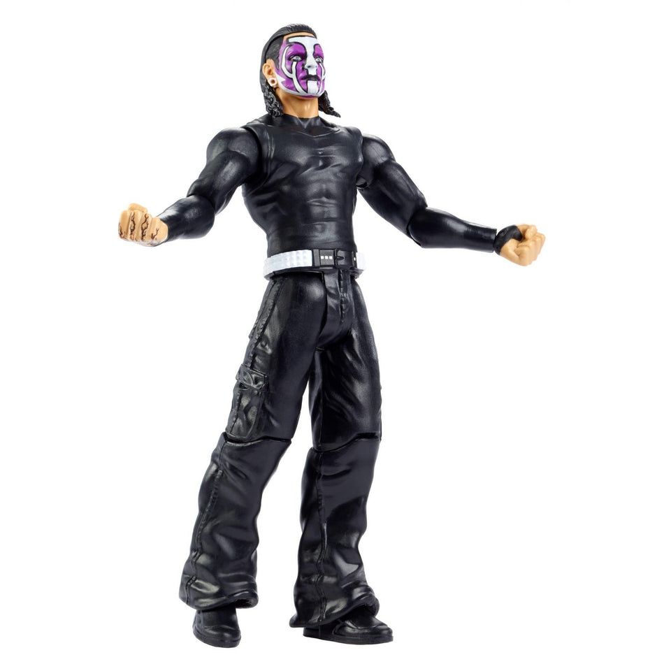 WWE SummerSlam Jeff Hardy Articulation Ring Gear Series #97 Wrestler Figure Mattel