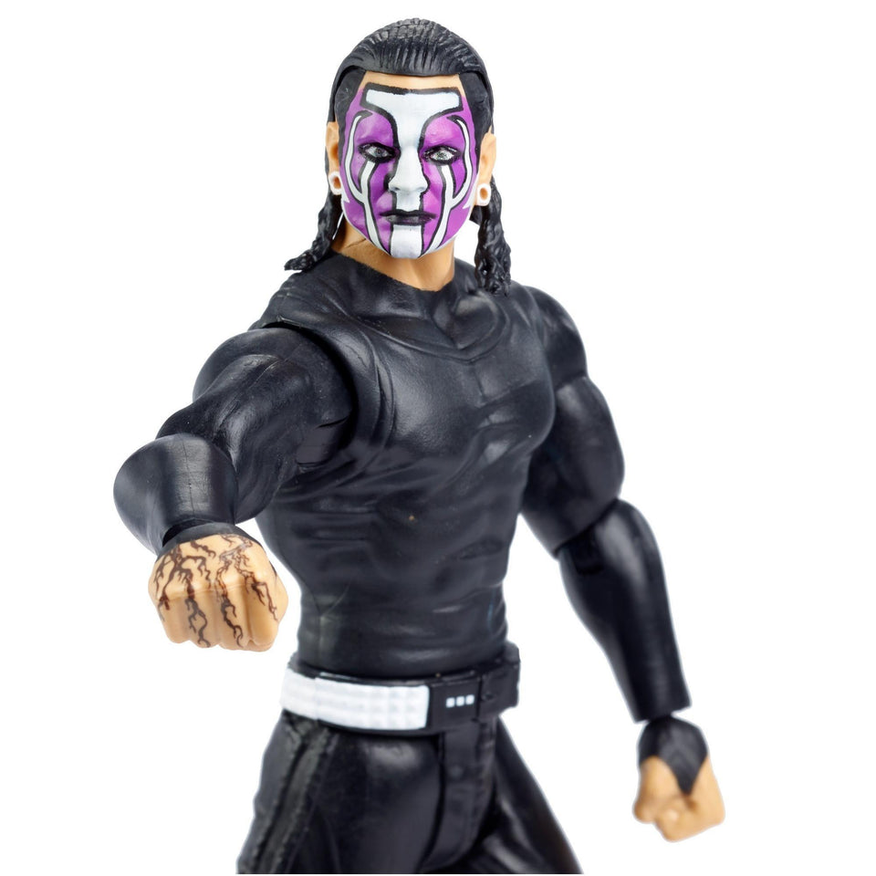 WWE SummerSlam Jeff Hardy Articulation Ring Gear Series #97 Wrestler Figure Mattel