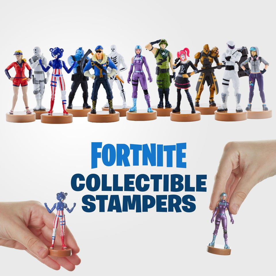 Fortnite Popular Character Stampers 12pk Deluxe Box Cake Toppers Toy Battle Figures PMI International